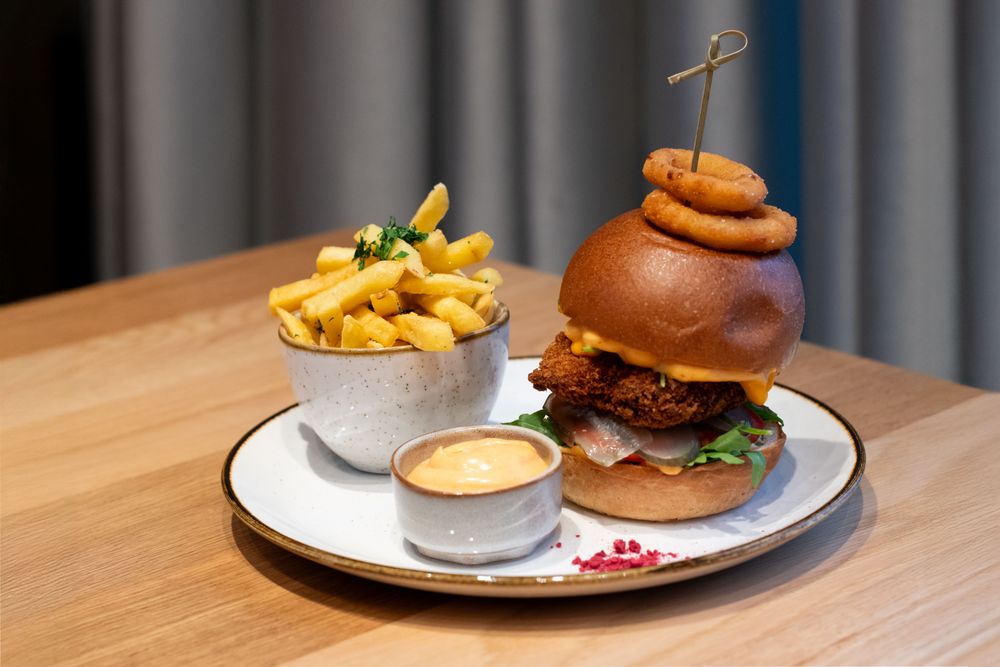 Krõbekana burger