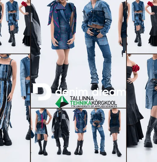 Denim Dream ja Tallinna Tehnikakõrgkool loodud jätkusuutlik teksa kollektsioon – hääleta oma lemmiku eest!