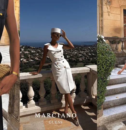 2025. aasta suvemood Marciano by Guessilt – puhas, julge ja enesekindel