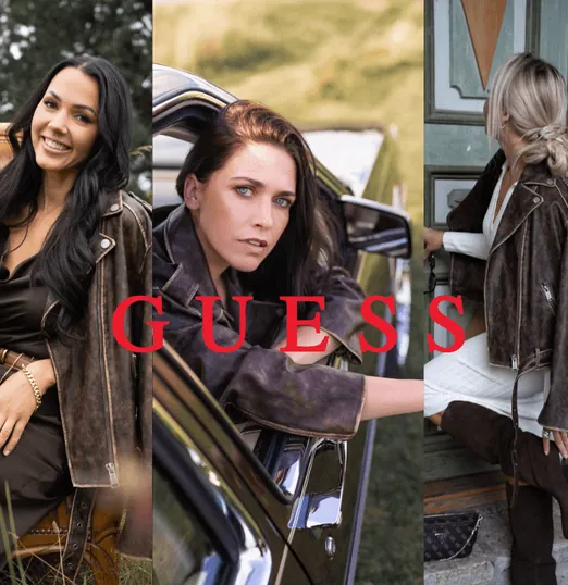 TRENDIHITT - Guess pruun nahkjakk